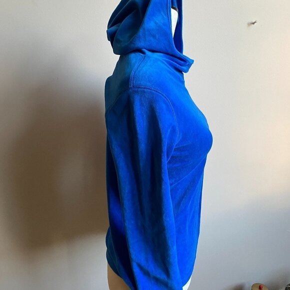 SJYP Hooded Blue Sweater Long Sleeve Small Korean - Picture 2 of 5